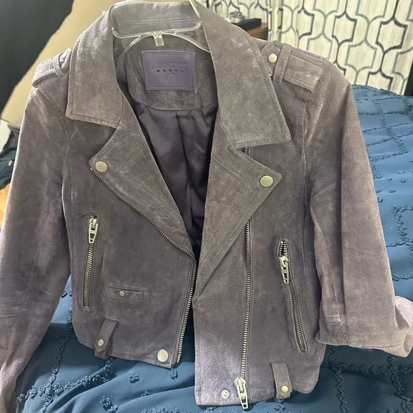 Blank NYC Purple Suede Twilight jacket - Picture 12 of 12